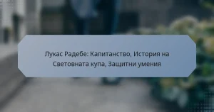 Лукас Радебе: Капитанство, История на Световната купа, Защитни умения